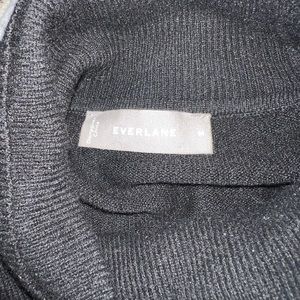 Everlane black cashmere turtleneck